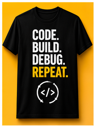 Code · Build · Debug · Repeat Tee