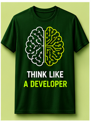 Think Like A Developer Tee
